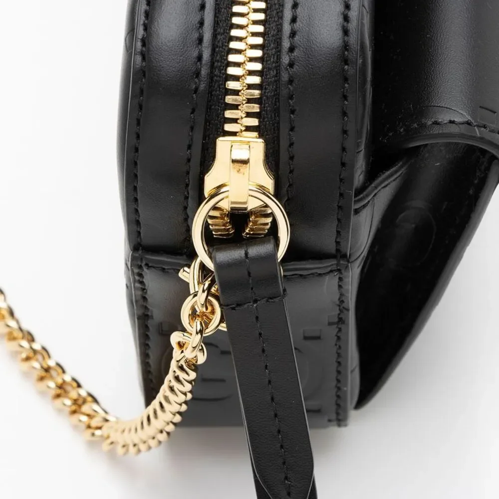 Gucci GG Debossed Leather Mini Shoulder Bag - Picture 9 of 10